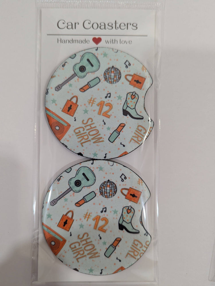 TS Showgirl Car Coasters