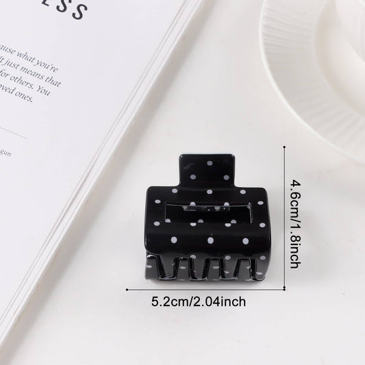 Classic Black Polka Dot Hair Clip PRE-ORDER