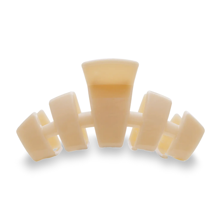 Teleties Medium Clip Almond Beige