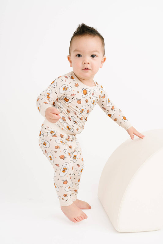 Pumpkin Spice Bamboo Set ONE 12-18M LEFT