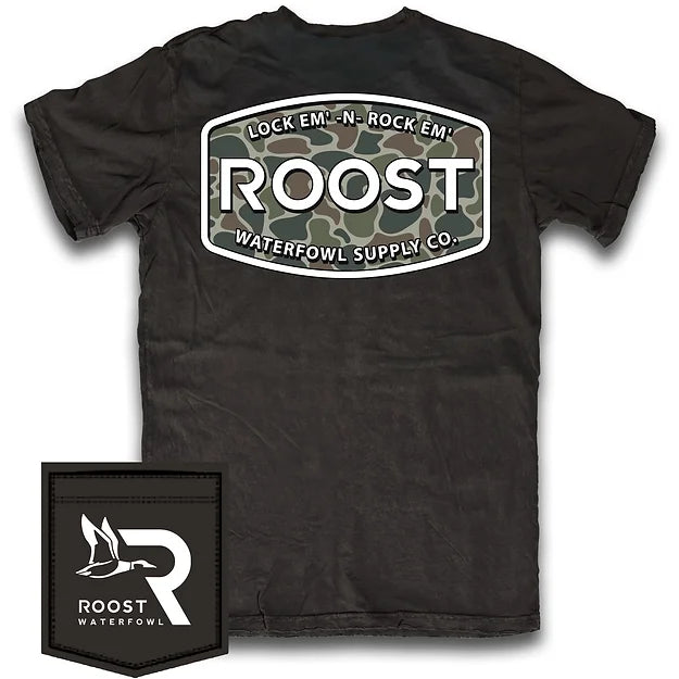 Roost Camo Logo Tee