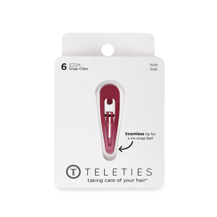 Wild Side Snap Clips Teleties