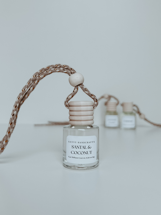 Santal & Coconut Car Diffuser