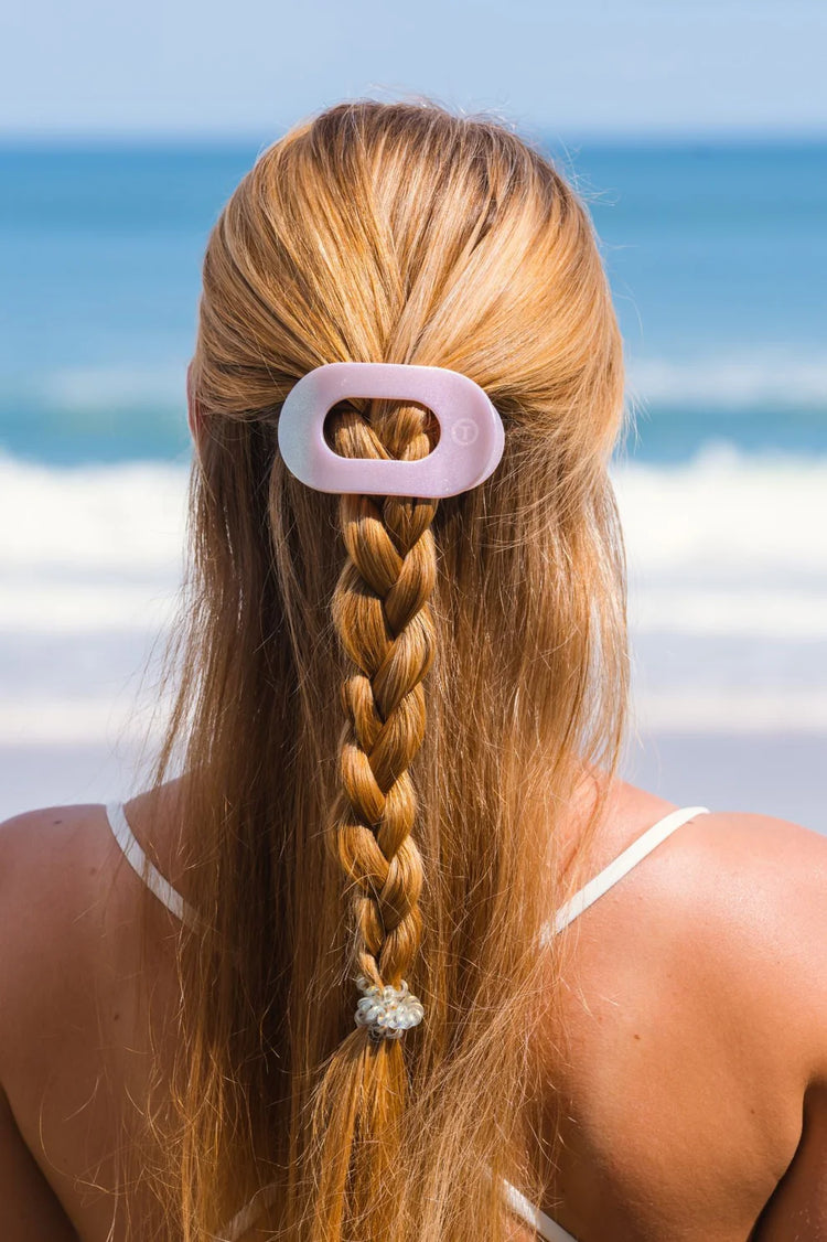 Harbor Cruise Small Flat Round Hair Clip