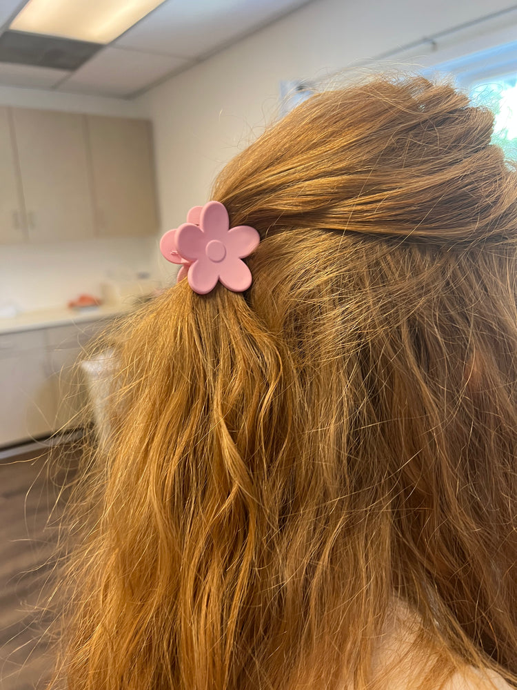 Mini Flower Power Claw Clips