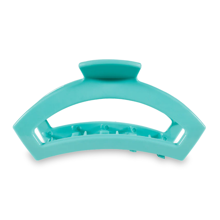 Open Atlantis Teal Large Hair Clip