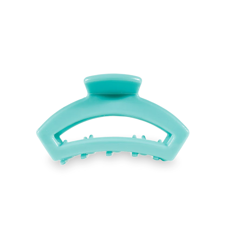 Open Atlantis Teal Tiny Hair Clip