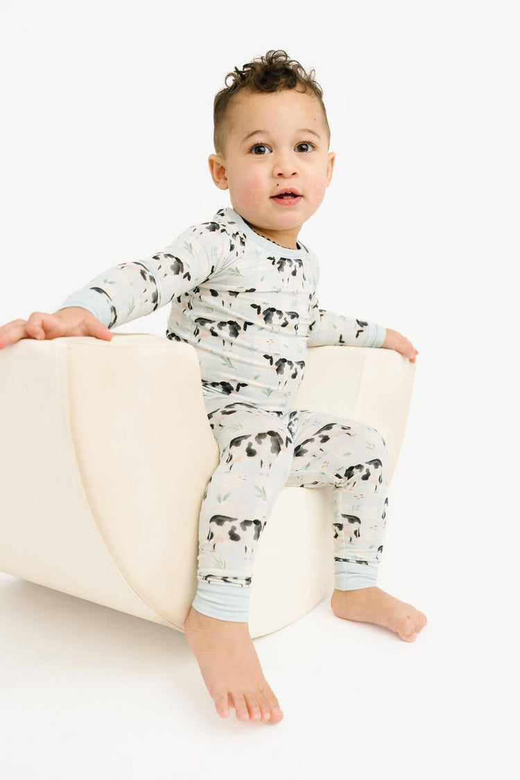 Dairy Cow Bamboo Set ONE 12-18M LEFT