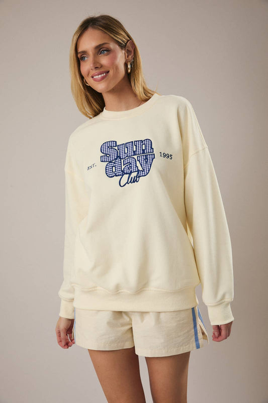 1/28 PRE-ORDER Sunday Club Graphic Sweatshirt