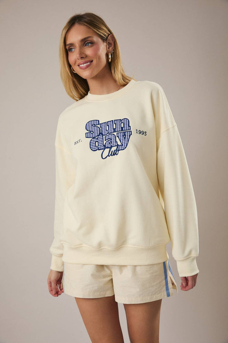 1/28 PRE-ORDER Sunday Club Graphic Sweatshirt