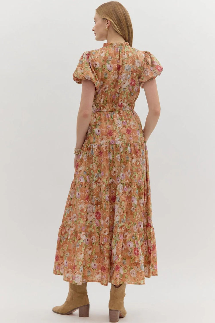 Golden Maxi Dress