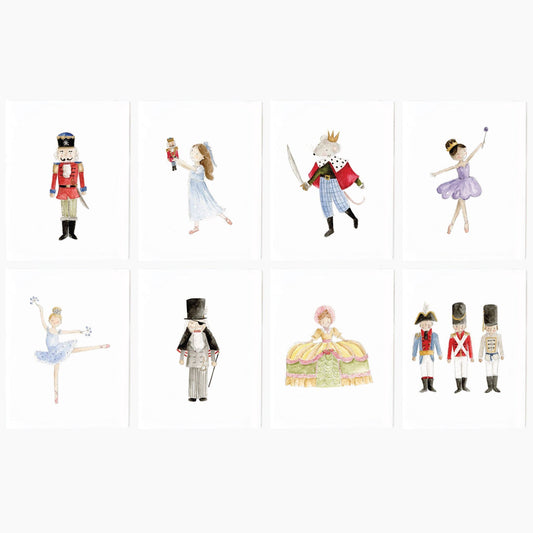 PRE-ORDER 11/21 ETA Nutcracker assorted notecard set