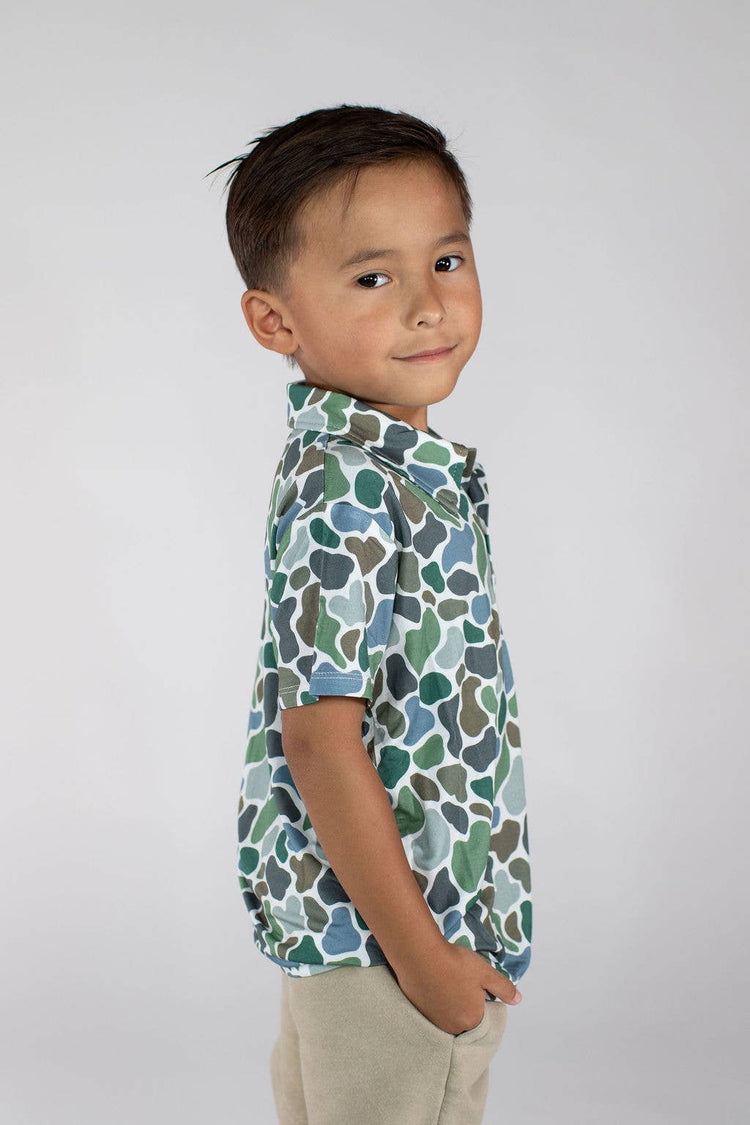 Pebble Camo Polo Shirt