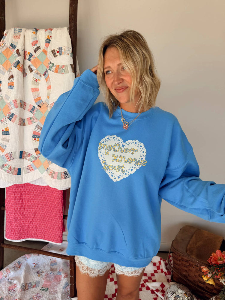 Mother Knows Best Crewneck