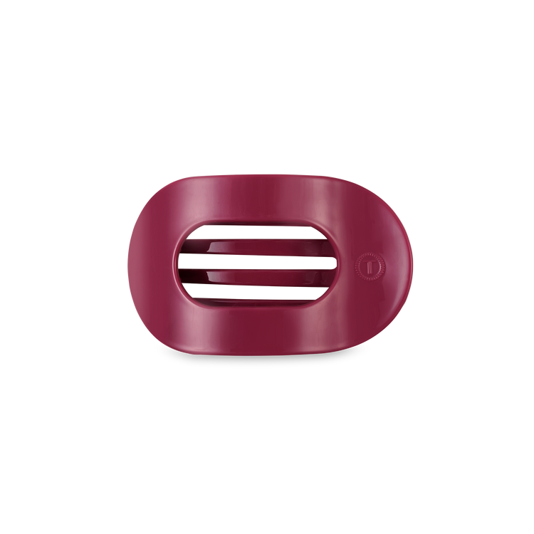 Teleties Small Flat Round Hair Clip Wild Side