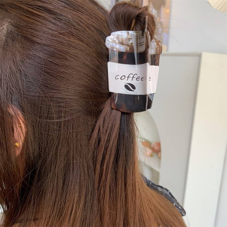 Iced Coffee Hair Clip PRE-ORDER