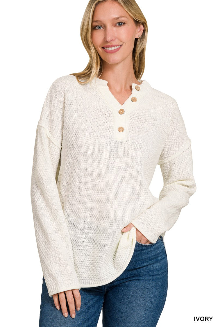 Basic Ivory Sweater