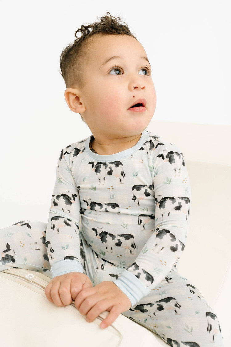 Dairy Cow Bamboo Set ONE 12-18M LEFT