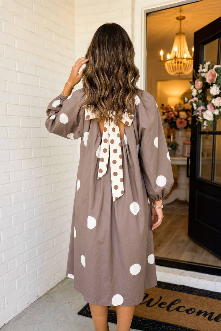 Pretty in Polka Dots Midi Dress PRE-ORDER
