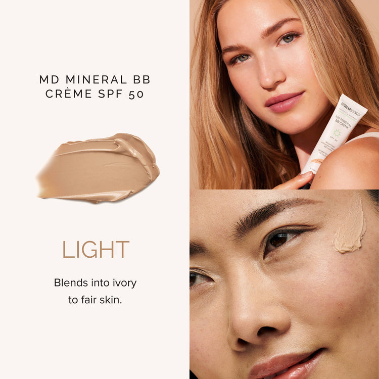 MD Mineral BB Crème SPF 50 Light Tinted Sunscreen