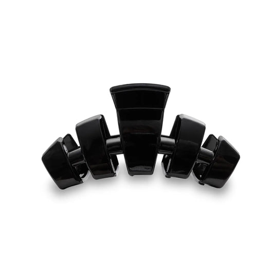 Teleties Jet Black Large Hair Clip