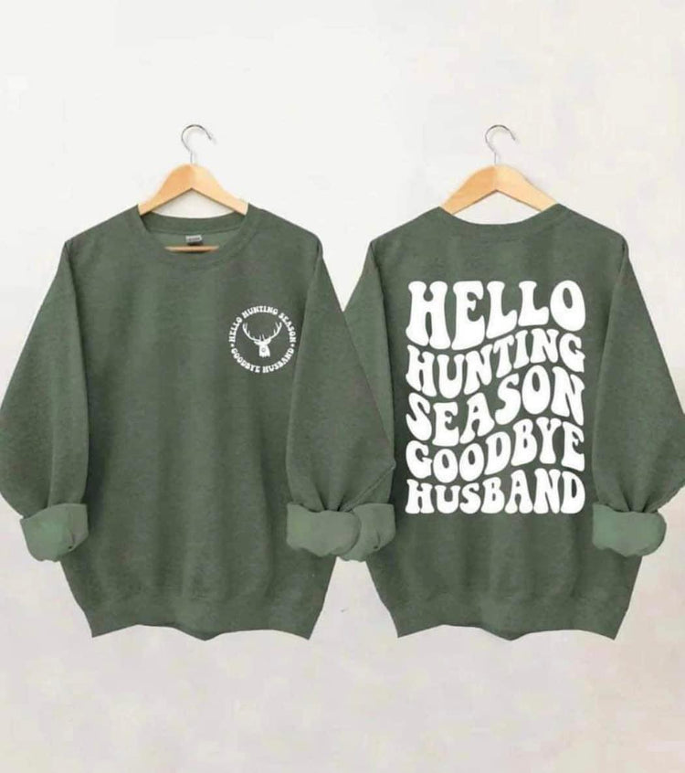 Husband Hunting Season Sweatshirt