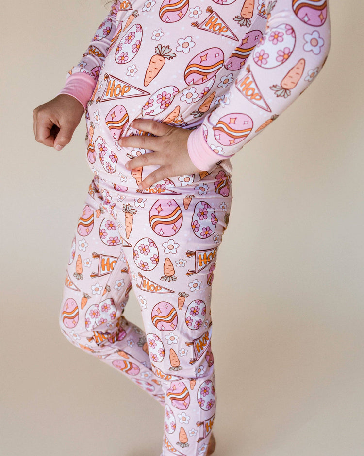 Easter Hop Two Piece Jammies Set