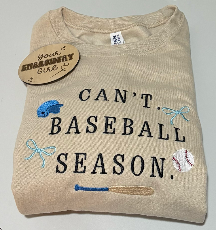 Baseball Season Crewneck
