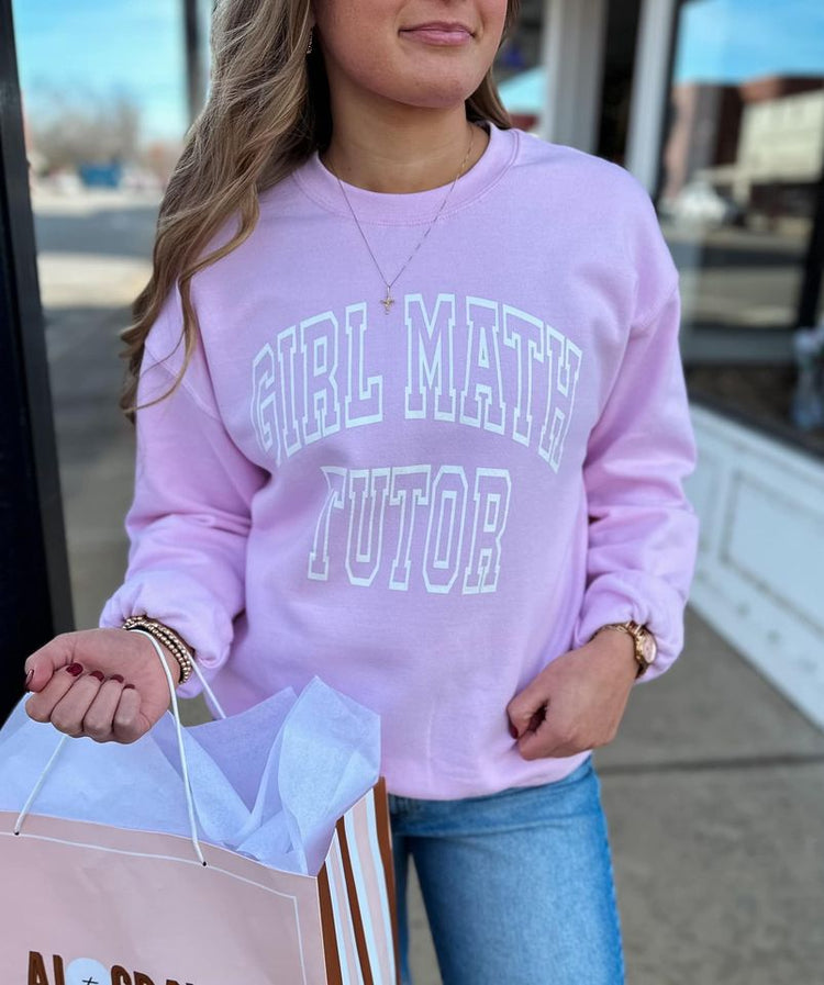 Girl Math Tutor Sweatshirt