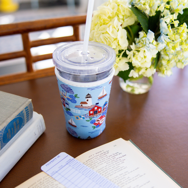 Seaside Harbor Small Coffee Sleeve