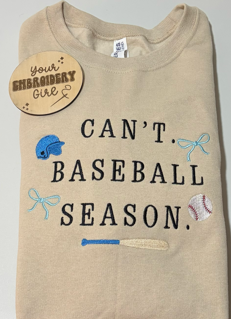 Baseball Season Crewneck