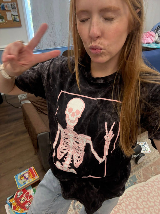 Peace Skelly Tee