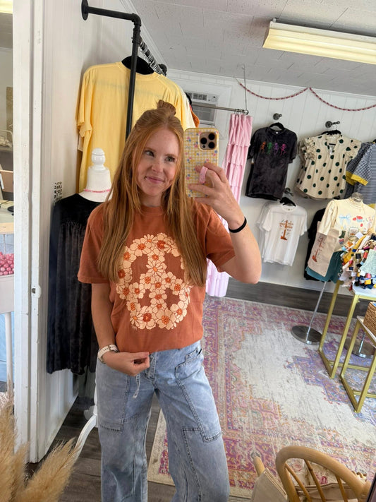 Peace Flower Tee