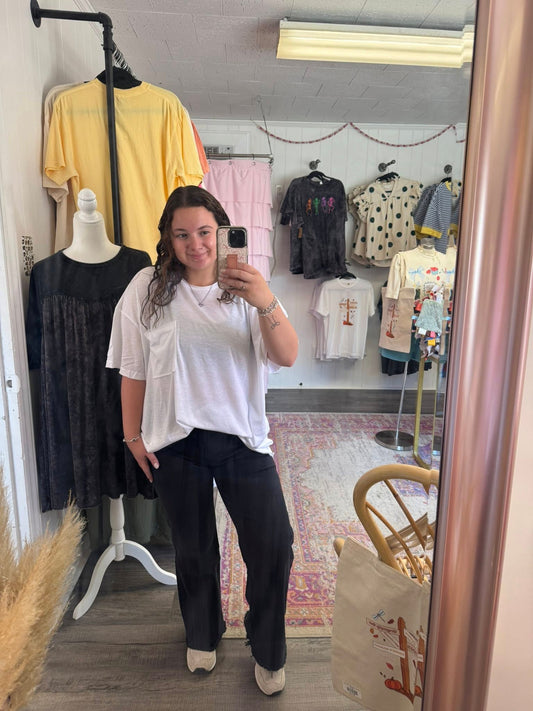 Oversized Boyfriend Tee White
