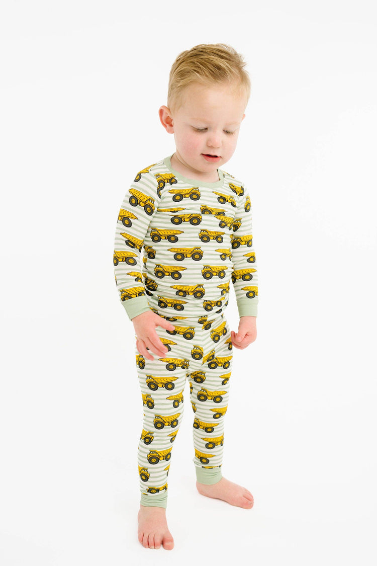 PRE-ORDER ETA 2/23 Dump Trucks Bamboo Set