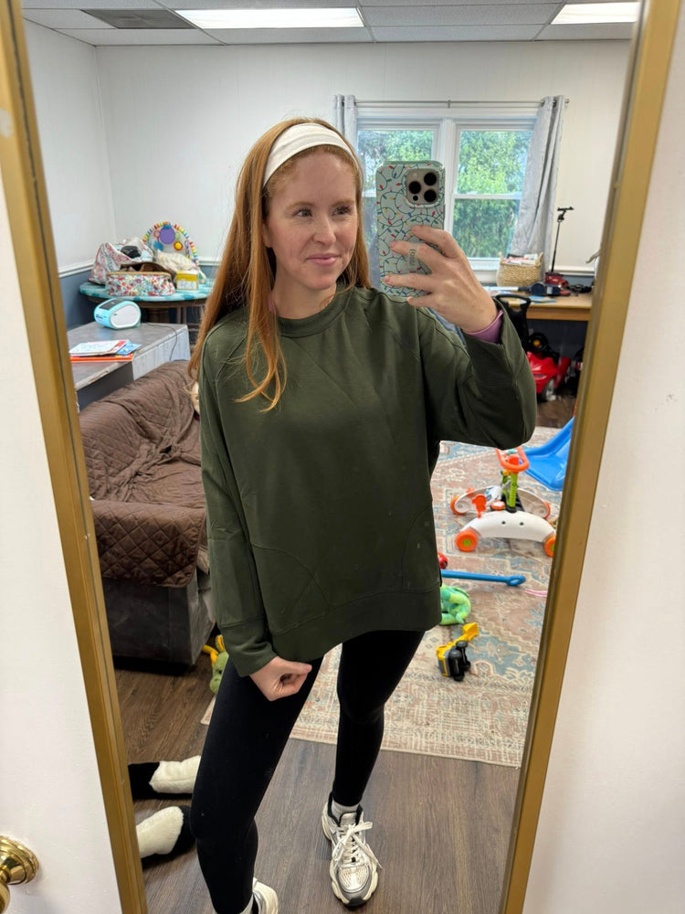 Scuba Pullover with Slits