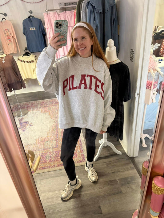 Pilates & Yoga Reversible Sweatshirt
