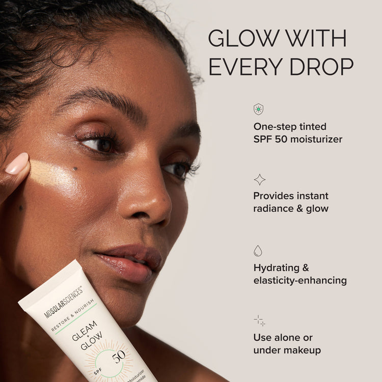 Gleam + Glow Tinted Moisturizer with SPF 50