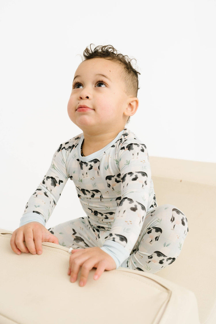 Dairy Cow Bamboo Set ONE 12-18M LEFT