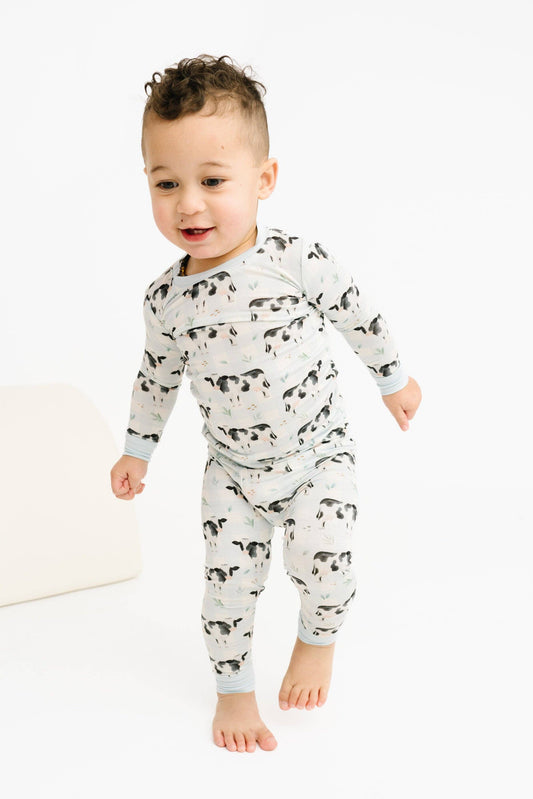 Dairy Cow Bamboo Set ONE 12-18M LEFT