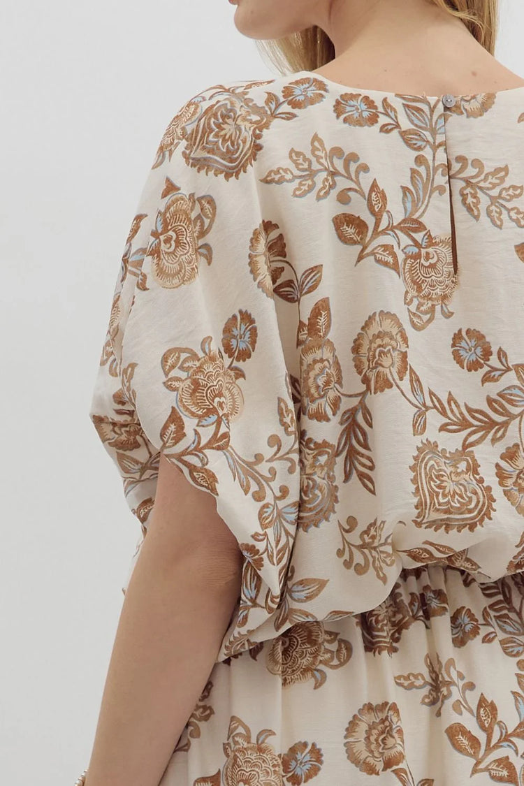 Floral Skirt Set