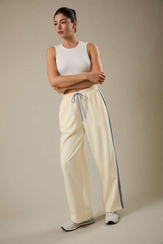 1/28 PRE-ORDER Gingham High Waist Joggers