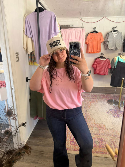 Yeehaw Two-tone Canvas Cotton Cap