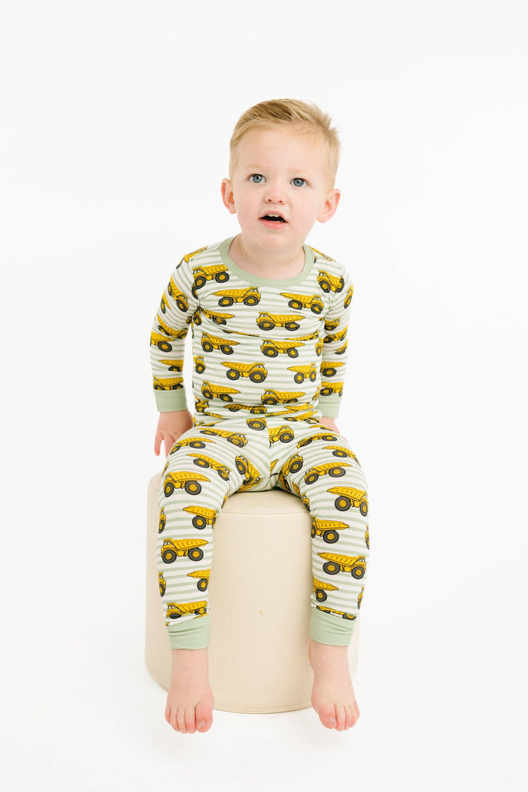 PRE-ORDER ETA 2/23 Dump Trucks Bamboo Set