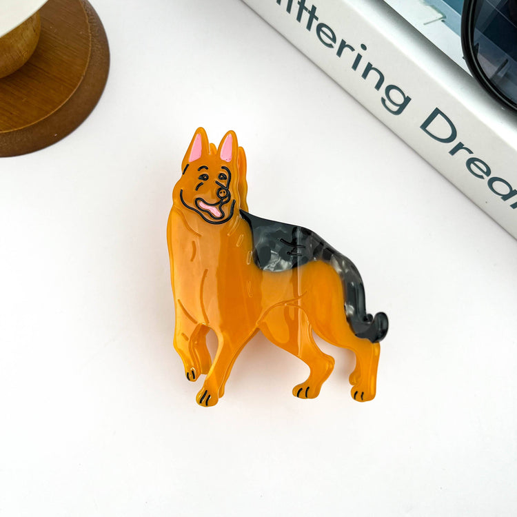 German Shepherd Hair Clip PRE-ORDER