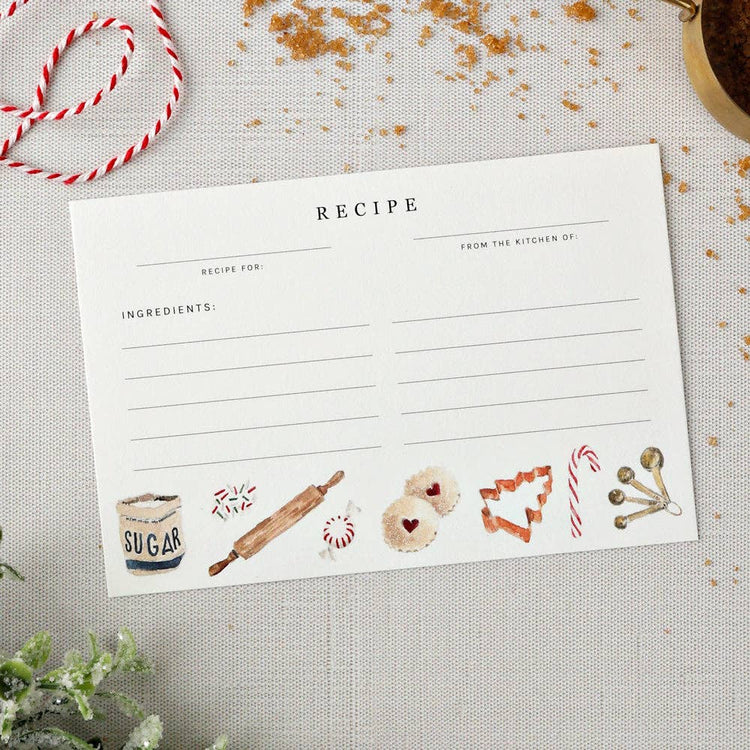 PRE-ORDER 11/21 ETA  Christmas baking recipe cards
