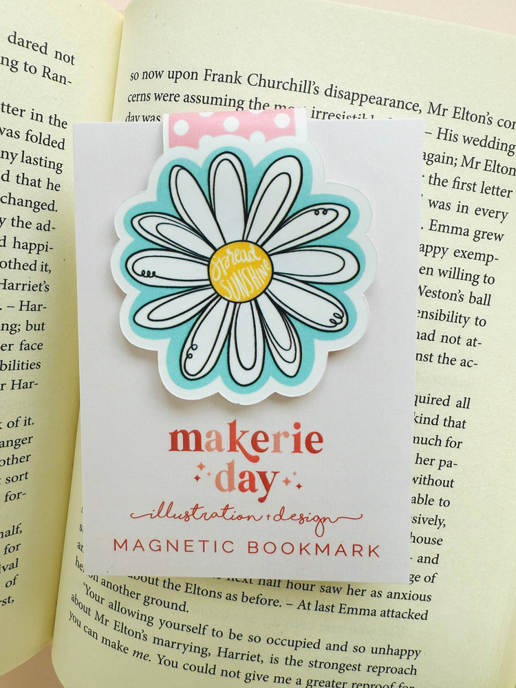 PRE-ORDER 12/1 ETA Daisy Magnetic Bookmark