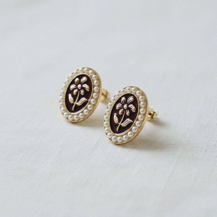 1/14 PRE-ORDER Floral Drop Earrings