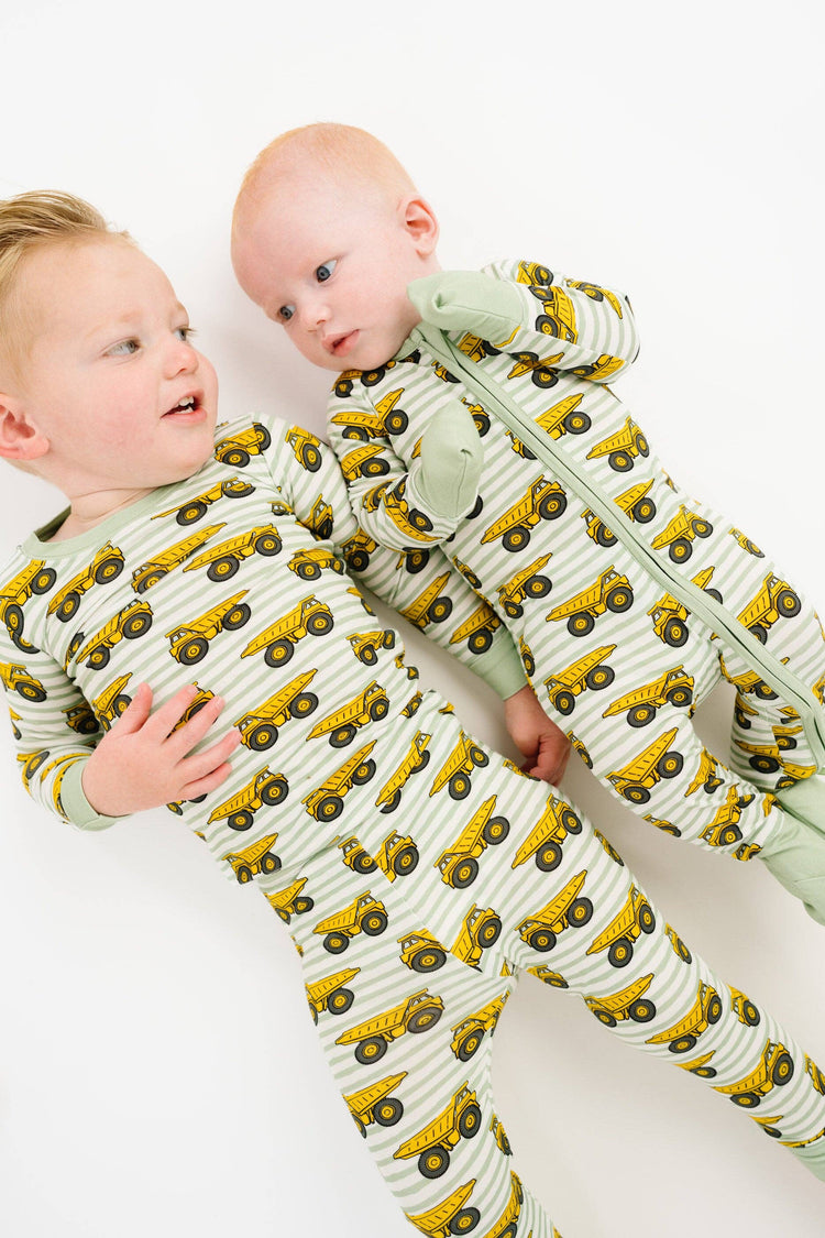 PRE-ORDER ETA 2/23 Dump Trucks Bamboo Set