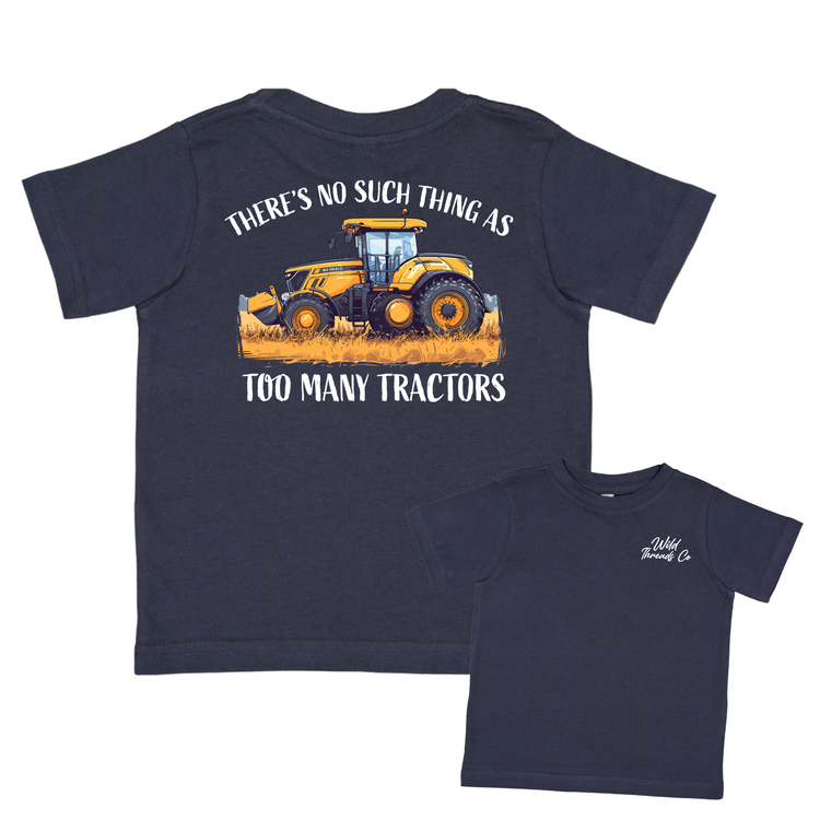 2/1 PRE-ORDER Too Many Tractors Kids Tee